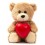 Osito de peluche con corazón